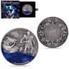 2023 Chad 2 oz Silver Dragon and Cyclops - Mythical Creatures Series Antiqued High Relief Coin (w/Box)