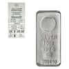 10 oz Emirates Gold Silver Cast Bar .999 Fine (w/Assay)