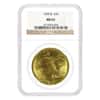 1909/8 $20 Gold Saint Gaudens Double Eagle Coin NGC MS 62