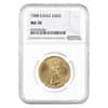 1988 1/2 oz $25 Gold American Eagle NGC MS 70