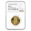 1991 1/2 oz $25 Gold American Eagle NGC MS 70