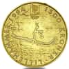 1991 Norway 1/2 oz Lillehammer Olympics 1500 Kroner Gold Coin