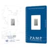 1 Gram PAMP Suisse Lady Fortuna Platinum Bar .9995 Fine (in Assay)