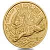 2018 Great Britain 1/4 oz Gold Year of the Dog Coin .9999 Fine BU