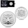 2022 Chad 1 oz Silver Multifaceted Tiger Ultra High Relief Coin .999 Fine (w/Box)