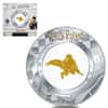 2022 Samoa 2 oz Silver Harry Potter - The Seeker Coin with Gold Insert (w/Box & COA)