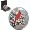 2023 Canada 1 oz Silver Colorful Birds - Northern Cardinal Coin