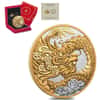 2023 Canada 5 oz Heavenly Dragon Proof Silver Coin .9999 Fine (w/Box & COA)
