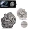 2023 Chad 1 oz Silver Gorilla and Child Coin Serial #5 Shaped High Relief (w/Box)