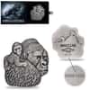 2023 Chad 1 oz Silver Gorilla and Child Coin Serial #9 Shaped High Relief (w/Box)