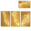 3 x 24 gram Gold Canada Post 1976 Olympics 3-Stamp Set