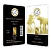 1/2 Gram Bullion Exchanges "BULL vs BEAR" Istanbul Gold Refinery (IGR) .9999 Gold Bar (In Assay) 