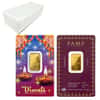 Box of 25 - 5 gram PAMP Suisse Diwali Lakshmi Festival of Lights Gold Bar