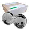 Lot of 500 - 1 oz Asahi Buffalo Design Proof Silver Round .999 Fine (25 Tubes of 20)