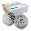 Lot of 500 - 1 oz Asahi Silver Round .999 Fine (25 Tubes of 20)