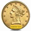 $10 Gold Eagle Liberty Head - Almost Uncirculated AU (Random Year)