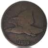 1857 - 1858 Copper Flying Eagle Cent Cull