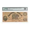 1861 $50 Confederate States of America Currency Note PMG VF 30 (Stained)