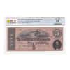 1864 $5 Confederate States of America Currency Note PCGS VF 35