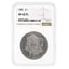 1885 Morgan Silver Dollar $1 NGC MS 62 PL