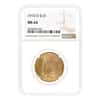 1910-D $10 Indian Head Gold Eagle Coin NGC MS 64