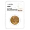 1910 D $10 Indian Head Gold Eagle NGC MS 63