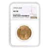1910 S $10 Indian Head Gold Eagle Coin NGC AU 58