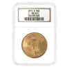 1915 S $20 Gold Saint Gaudens Double Eagle Coin NGC MS 63