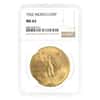 1922 Mexico 50 Pesos Gold Coin NGC MS 63