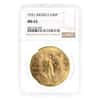 1931 Mexico 50 Pesos Gold Coin NGC MS 63