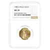 1986 1/4 oz $10 Gold American Eagle NGC MS 70