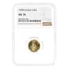 1990 1/10 oz $5 Gold American Eagle NGC MS 70
