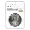 1992 1 oz Silver American Eagle $1 Coin NGC MS 70