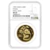 1995 1 oz Chinese Gold Panda 100 Yuan Small Date NGC MS 69