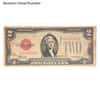 1928 $2 Bill Legal Tender Currency Note Red Seal Cull