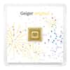 1 gram Geiger Congratulations Original Square Gold Bar (In Assay)