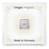 1 Gram Geiger Original Square Silver Bar .999 Fine (in Assay)
