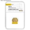 $2.5 Gold Quarter Eagle Indian Head NGC MS 63 (Random Year)