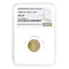 2008 W 1/10 oz $5 Burnished Gold American Eagle NGC MS 70