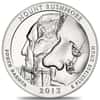 2013 5 oz Silver America the Beautiful ATB South Dakota Mount Rushmore Coin