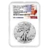 2019-W 1 oz Enhanced Silver Eagle NGC PF 70 FD Pride of Two Nations