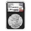 2021 1 oz Silver American Eagle NGC MS 70 FD Jones Sign