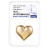 2021 Palau 1 oz Silver Gilt Rosy Heart Coin NGC MS 70 ER