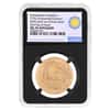 2022 1 oz Gold 1776 Continental Currency Smithsonian NGC MS 70 Antiqued FD