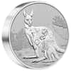 2023 10 oz Silver Piedfort Kangaroo Mother and Baby Perth Mint BU