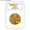 $20 Gold Double Eagle Saint Gaudens NGC MS 63 Fatty Holder (Random Year)