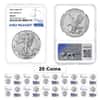Lot of 20 - 2024 1 oz Silver American Eagle NGC MS 69 ER