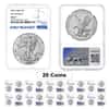 Lot of 20 - 2024 1 oz Silver American Eagle NGC MS 70 ER