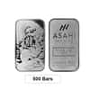 Box of 500 - 2024 1 oz Asahi Lunar Dragon Silver Bar .999 Fine