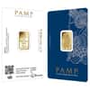 5 Gram Gold Bar PAMP Suisse Lady Fortuna Veriscan .9999 Fine (in Assay)
